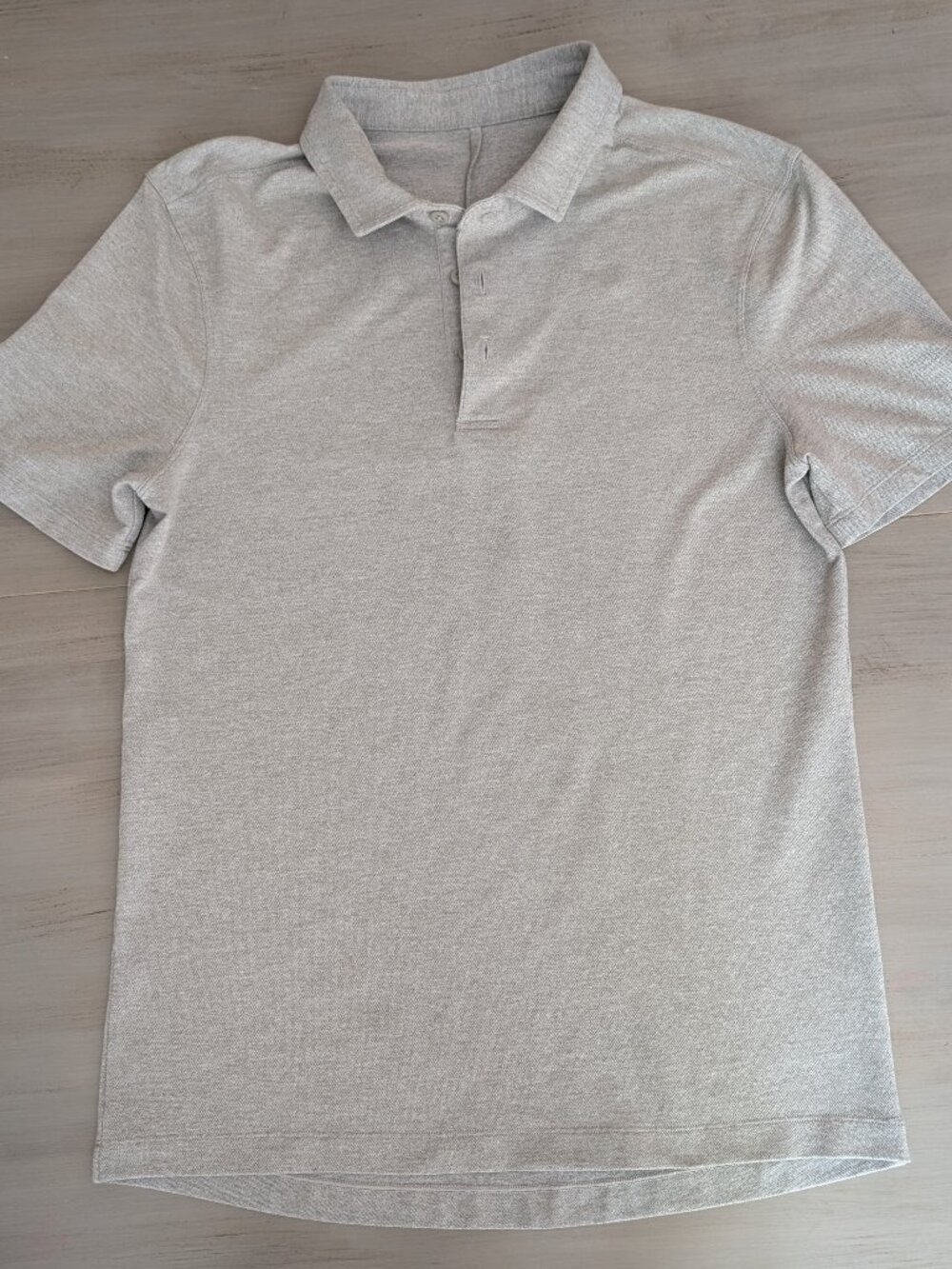 Lululemon Polo Style Shirt, Size S, Gray